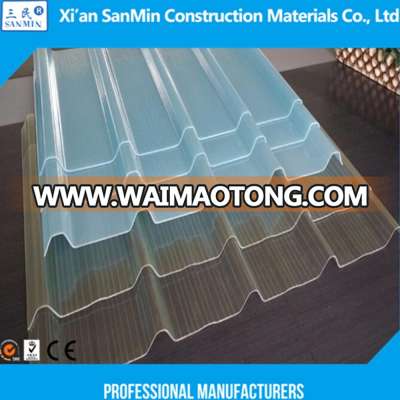 Fiberglass skylight roof panel /Transparent FRP Roofing Sheet